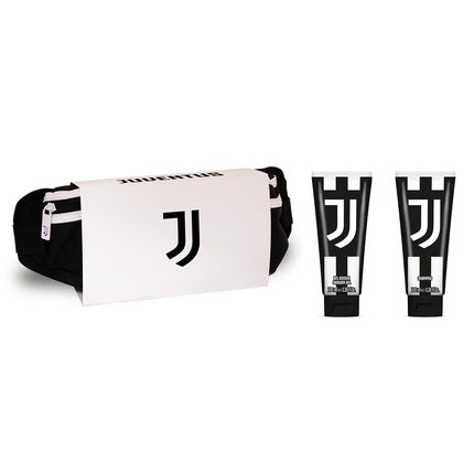 Naturaverde Juventus Gift Set 2023 Belt Bag with Shampoo 100ml, Shower Gel 100ml, and Juventus Logo