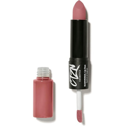 CTZN Cosmetics Nudiversal Lip Duo Lipstick and Lip Gloss Vegan Cruelty-Free Inclusive Beauty Shade 2 Bali Los Angeles
