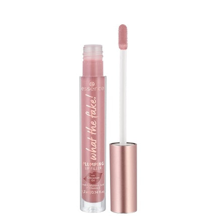 Essence What The Fake! Plumping Lip Filler Lip Gloss No. 02 Nude