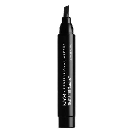 NYX PROFESSIONAL MAKEUP That's The Point Liquid Eyeliner Super Edgy 0.08 Fl Oz