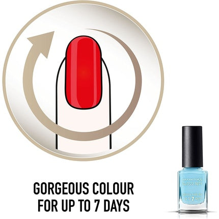 Max Factor Glossfinity Nail Polish 27 Celestial Blue 11ml