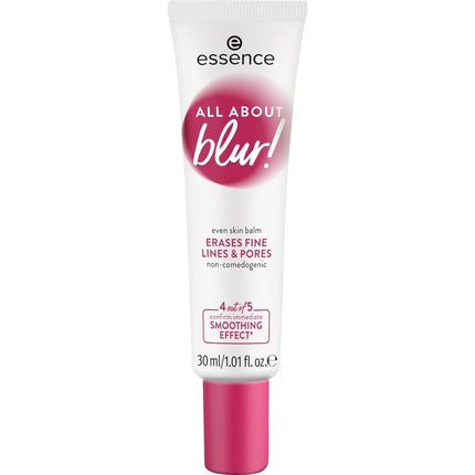 essence ALL ABOUT blur! even skin balm Basis White Mattifying Smoothing Instant Result Matt Vegan Oil-Free Paraben-Free Microplastic-Free 30ml