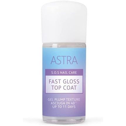 Astra Fast Gloss Gel Plump Texture Top Coat 12ml