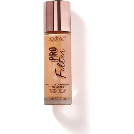 Technic Pro Filter Multi Use Complexion Enhancer Primer Illuminator Highlighter Face Serum for Flawless Finish Medium Cool