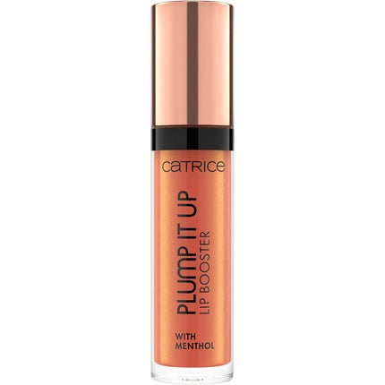 Catrice Plump It Up Lip Booster 070 Gold Cooling Color-Enhancing Lip Gloss Vegan