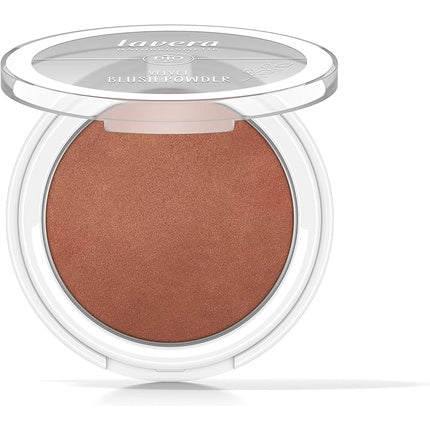 lavera Velvet Blush Powder Cashmere Brown 03 with Organic Almond Oil and Vitamin E Shimmering Velvety Texture 5g