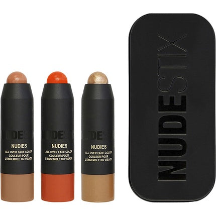 Gift set of decorative cosmetics Beachy Nudes 3 pieces