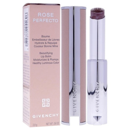 Givenchy Rose Perfecto Plumping Lip Balm N117 Chilling Brown for Women 0.09 oz