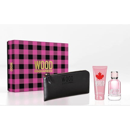 Wood Pour Femme by Dsquared2 3 Piece Gift Set for Women