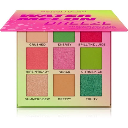 Hot Shot Watermelon Breeze Shadow Palette - Soft Palette 9 g