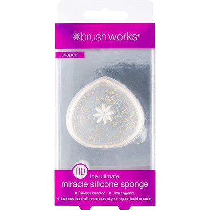 Brushworks HD Miracle Silicone Shaped Sponge
