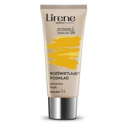 Lirene Illuminating Foundation Restoring Skin Glow 04 Tanned 30ml