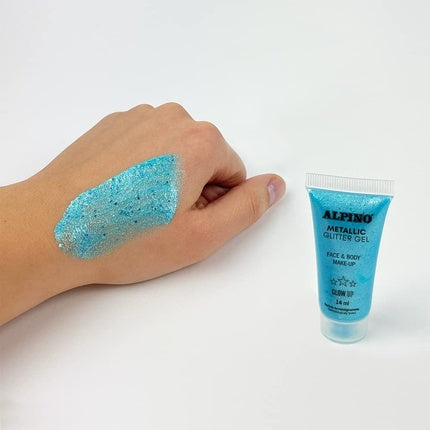 Alpine Fiesta Metallic Glitter Gel with Blue Base 6 Pack - Liquid Glitter