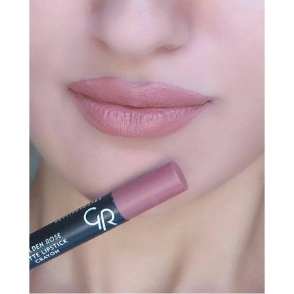 Golden Rose Matte Lipstick Column 18