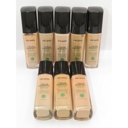 Miss Sporty Naturally Perfect Match Vegan Moisturizing Foundation 160 Vanilla 30ml