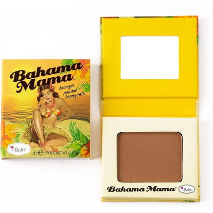 Thebalm Bahama Mama Bronzer Natural Matte Tanned Beach Glow Travel Size