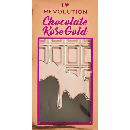 Makeup Revolution I Heart Chocolate Eyeshadow Palette Rose Gold