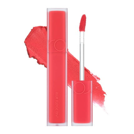 rom&nd BLUR FUDGE TINT Matte Lipstick Coral Jubilee 0.17oz