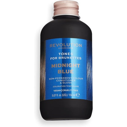 Makeup Revolution Haircare Tones for Brunettes Midnight Blue 150ml