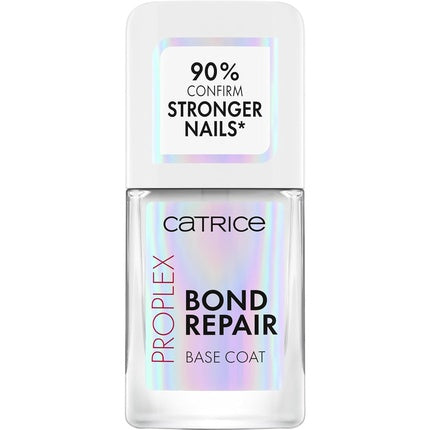 Catrice ProPlex Bond Repair Base Coat Nail Balm No. 010 Transparent Long-lasting Strengthening Primer Natural Acetone-free Vegan