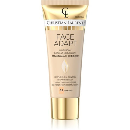 Christian Laurent Face Adapt Podkład 02 Vanilla Foundation
