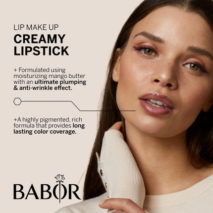 BABOR MAKE UP Lip Color Creamy Long-Lasting Moisturizing Lipstick 4g - Color 05 Powdery Peach