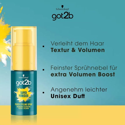 got2b Super Powder Styling Spray 8g