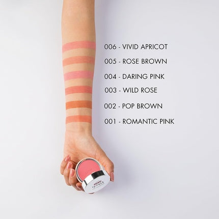 Pupa Milano Extreme Blush Matt 001 Romantic Pink for Women 4.17ml