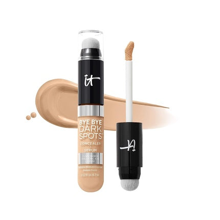 IT Cosmetics Bye Bye Dark Spots Concealer + Brightening Serum 0.22 fl oz 22 Light Neutral - Medium Coverage, Natural Finish, All Skin Types
