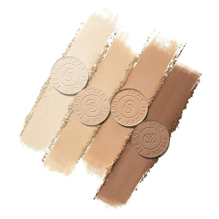 By Terry Hyaluronic Hydra-Powder Palette 4-Shade Vegan Contour Palette for Flawless and Matte Complexion Medium to Warm