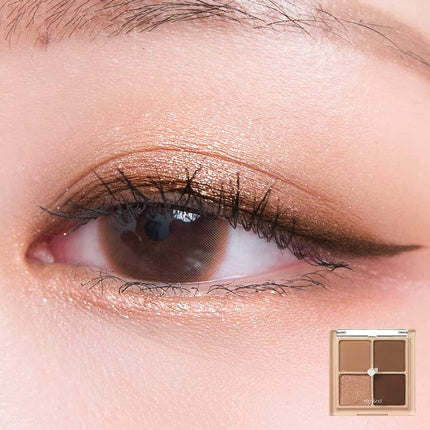 rom&nd Better than Eyes 4 Color Mini Palette 03 Dry Ragras