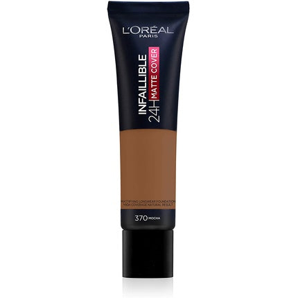 L'Oreal Paris Infallible 24H Matte Cover Foundation 30ml 370 Mocha