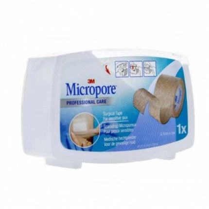 Micropore Surgical Tape 3M Brown Roll 5mx25mm