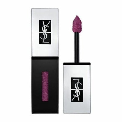 YSL Holographics Purple Glossy Lip Stain 503 Neon Plum
