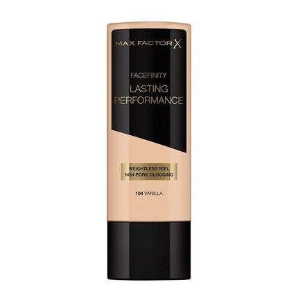 Max Factor Facefinity Lasting Performance Foundation 35ml 104 Vanilla