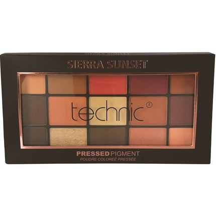Sierra Sunset Eyeshadow Palette - Bronze Shimmer and Matte Nude Shades for Eyes