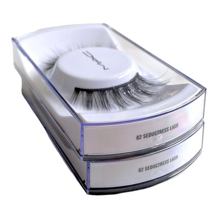 MAC False Seductress Lash #82 Reusable Wispy Eye Lashes Black NIB