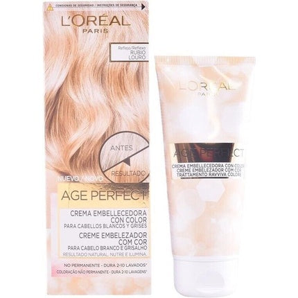 L'oreal Age Perfect Beautifying Cream with Color #Blonde