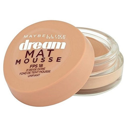 Maybelline Dream Matte Mousse 21 Golden Beige Foundation 18ml