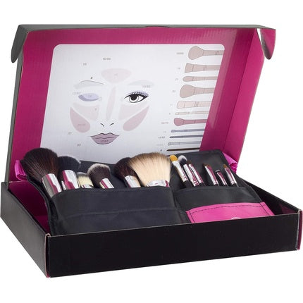 Beter Adjustable Belt with 12 Makeup Brushes 300g - Set of 12 Brushes