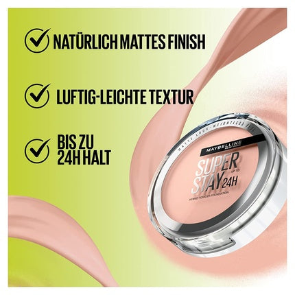 Maybelline New York 2-in-1 Powder Makeup Waterproof and Mattifying
