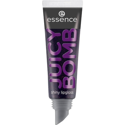 essence JUICY BOMB Shiny Lipgloss Nr. 13 Black Glossy Shimmering Vegan Paraben-Free Microplastic Particle-Free Nanoparticle-Free 10ml