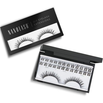 Nanolash Eyelash Artificial Eyelashes In Clusters Charm 36 Pieces