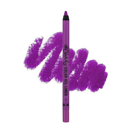 Lamel Oh My Color Gel Eye Liner Vibrant Violet Long-Lasting Waterproof High Pigmented Hypoallergenic and Fragrance-Free Cruelty Free N.405 Purple