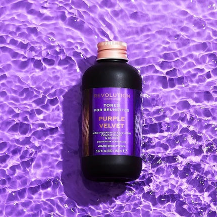 MakeUp Revolution Velvet for Brunettes Purple 150ml