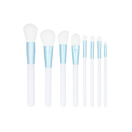 T4B MIMO 9 Piece Makeup Brush Set White