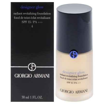 Designer Glow Radiant Revitalizing Foundation SPF 15 PA Plus 300ml by Giorgio Armani for Women