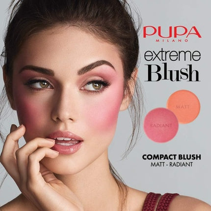 Pupa Milano Extreme Blush Matt 001 Romantic Pink for Women 4.17ml