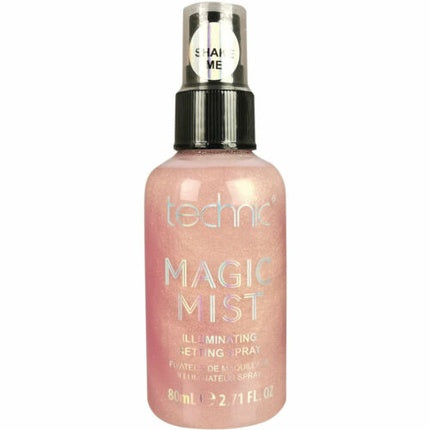 Technic Magic Mist Illuminating Setting Spray Rose Gold Makeup Shimmer Face