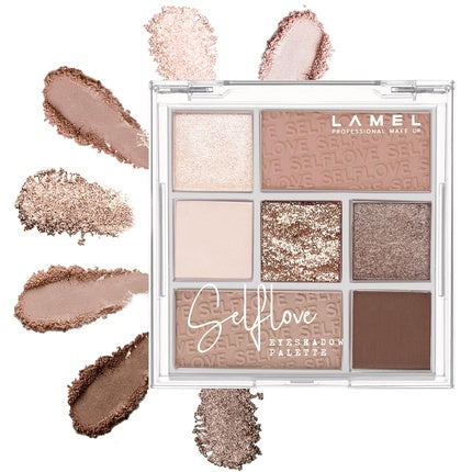 Lamel Selflove Eyeshadow Palette 402 8.5g 0.30 Ounce